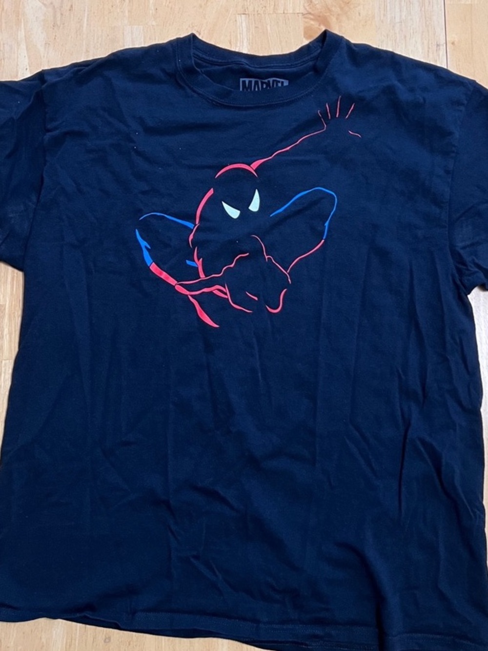 Marvel Graphic Short Sleeve Tee in Blue